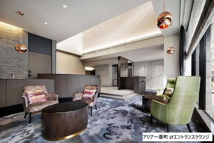 アリア一番町_1Fエントランスラウンジ