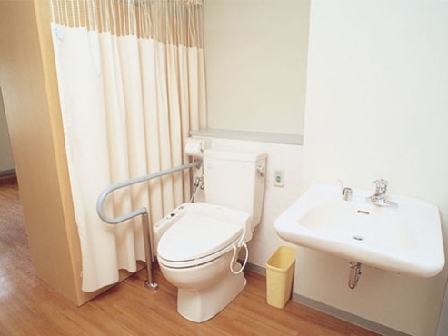 居室のトイレ、洗面台