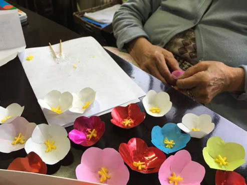 レクリエーションの様子