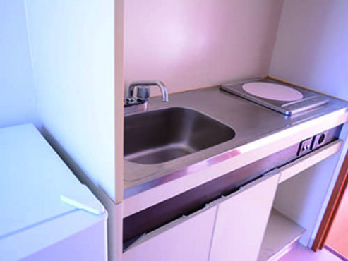 居室内キッチン