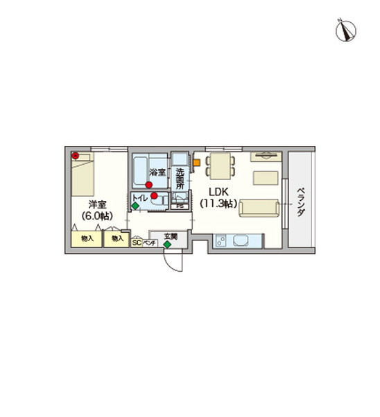 ヘーベルVillage飛田給 Vista