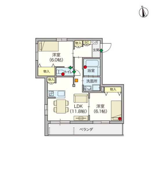 ヘーベルVillage京成八広