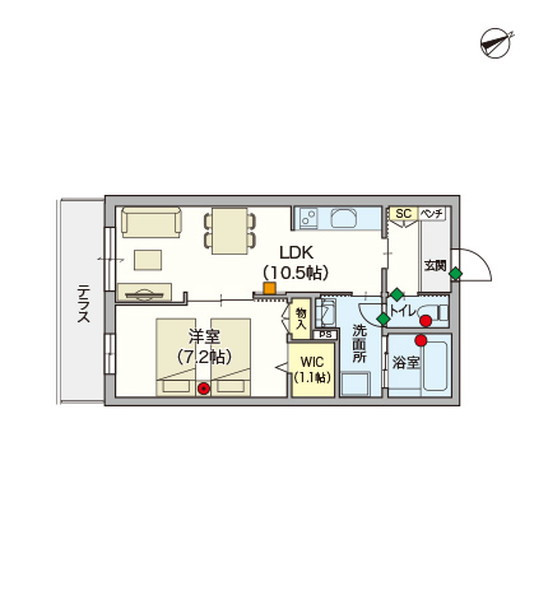 ヘーベルVillage市川 ブレティラ