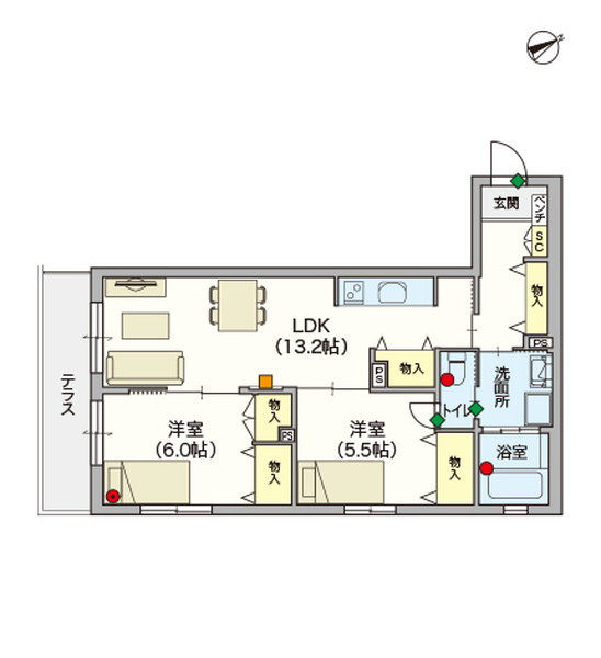 ヘーベルVillage市川 ブレティラ