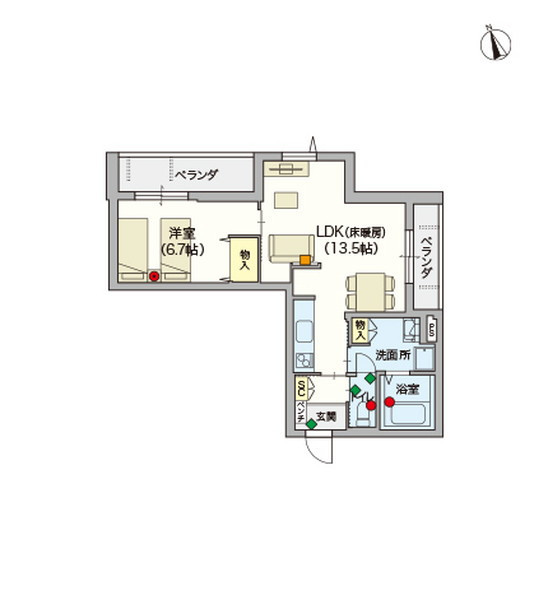 ヘーベルVillage東伏見 グランメゾン