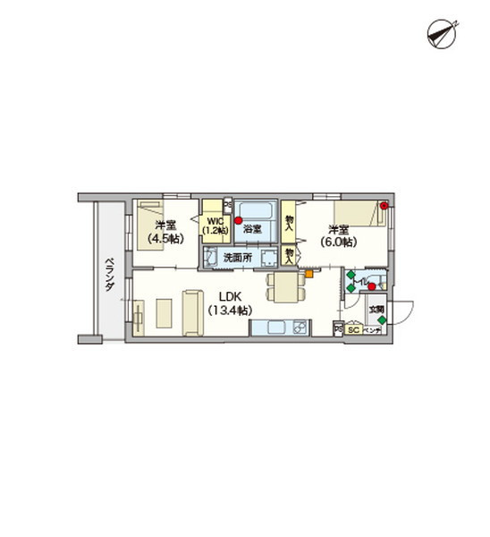 ヘーベルVillage小田急相模原 アヴェニール・ニイヤ