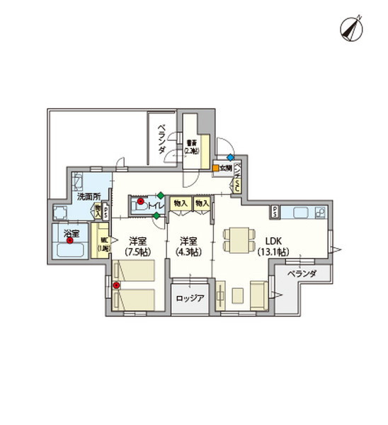 ヘーベルVillage与野サンヨー