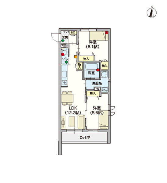 ヘーベルVillage羽田Ⅰ