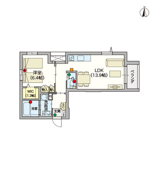 ヘーベルVillage羽田Ⅰ