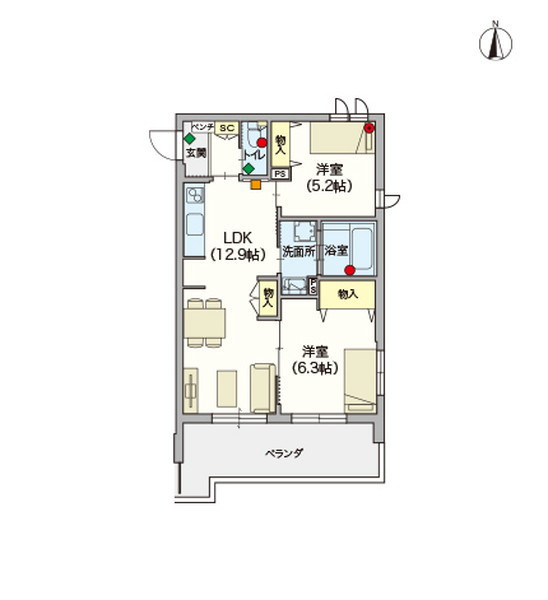 ヘーベルVillage野方 ラ・フェリーチェ