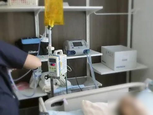 人工呼吸器・中心静脈栄養