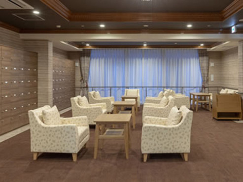 ロビー兼読書コーナー