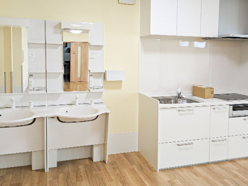 フロア内（洗面・キッチン）