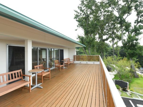 聖人の家風のガーデン