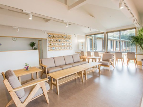 聖人の家風のガーデン