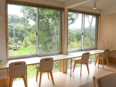 聖人の家風のガーデン