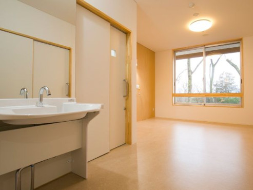 聖人の家風のガーデン