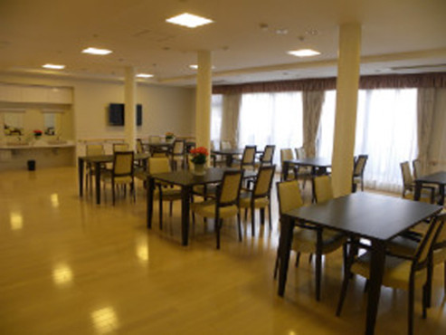 食堂談話コーナー