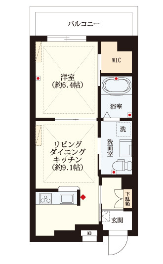 グランドマスト赤堤