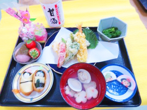 ひなまつりのお食事