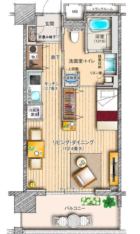 クレールレジデンス横浜十日市場シニアフロア