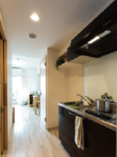 居室内キッチン