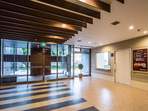 広々としたエントランス