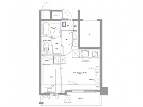 802号室　平面図