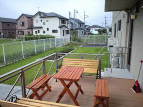 テラス・家庭菜園