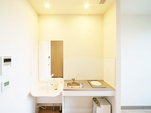 Aタイプ居室（洗面・ミニキッチン）