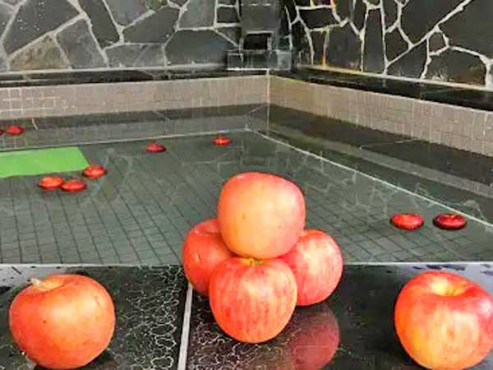 イベント／りんご風呂