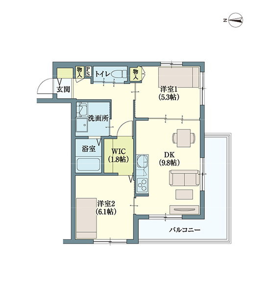 ヘーベルVillageハルージュ 上北沢南