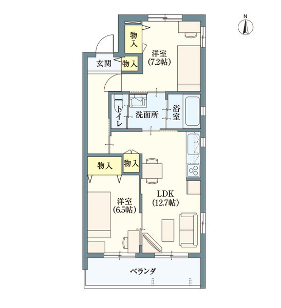 千歳船橋ヘーベルVillage リヴェール映