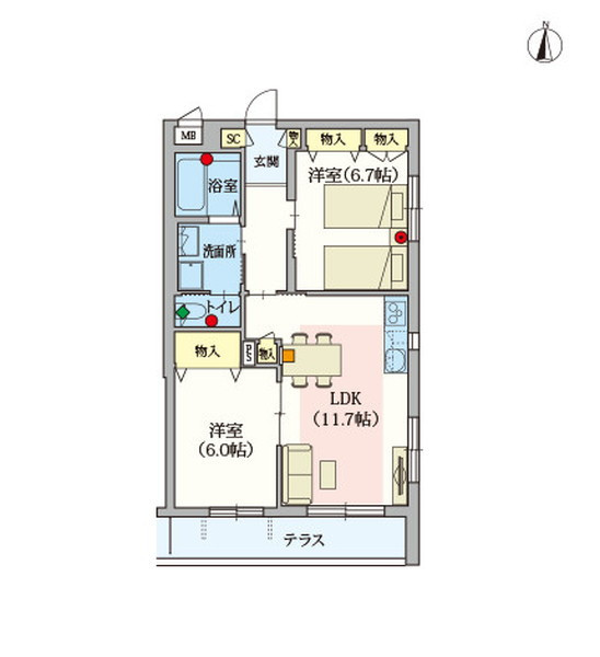 ヘーベルVillage新小岩 ARK EDO