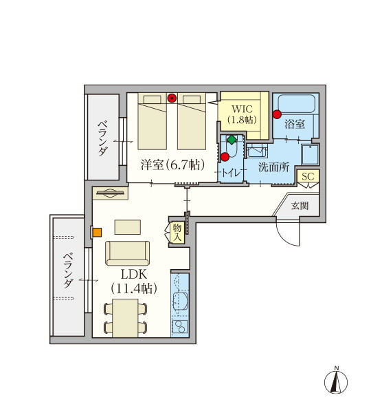 ヘーベルVillage西永福 グランテラス浜田山