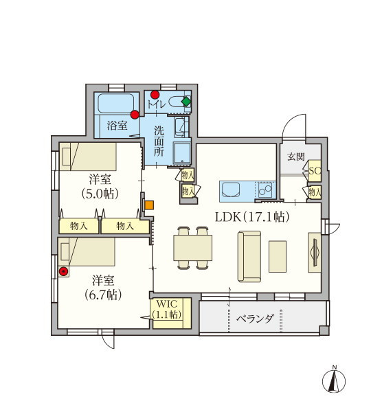 ヘーベルVillage西永福 グランテラス浜田山