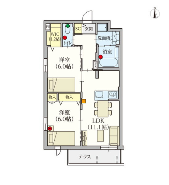 ヘーベルVillage西大井 Forest西大井