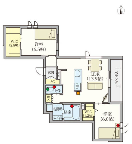 ヘーベルVillage西大井 Forest西大井