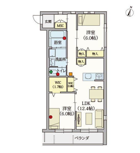 ヘーベルVillage湘南台 メゾンやませみ