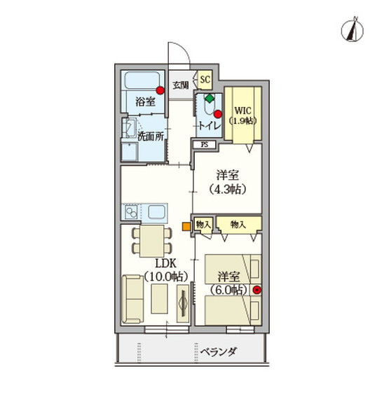 ヘーベルVillage南烏山 Trianon