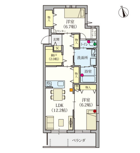 ヘーベルVillage鷺宮3丁目Vilkas鷺宮