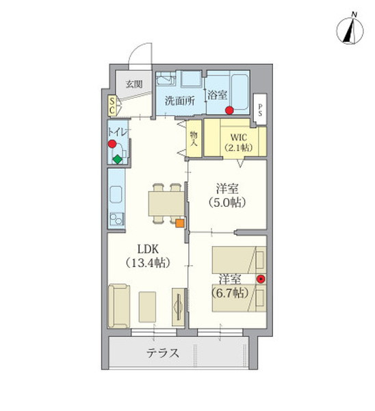 ヘーベルVillage南大泉