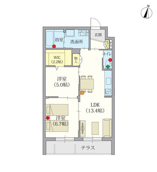 ヘーベルVillage南大泉