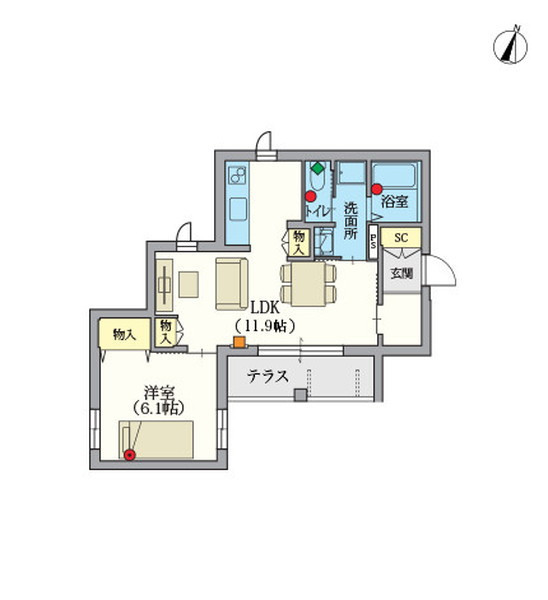 ヘーベルVillage鶴見市場