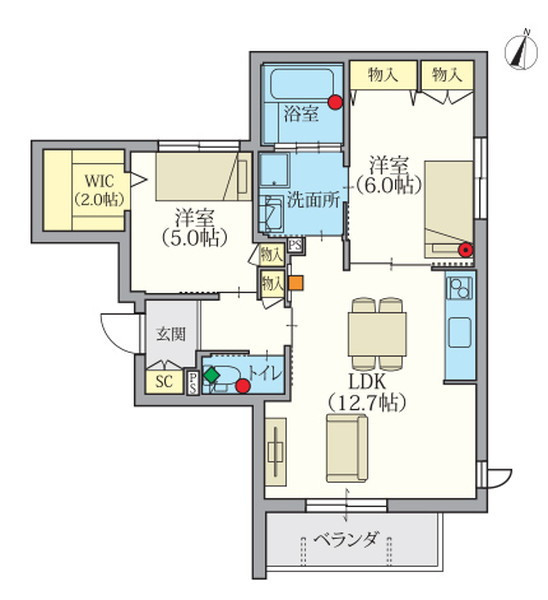 ヘーベルVillage高砂壱番館