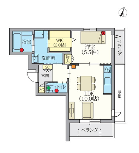 ヘーベルVillage高砂壱番館