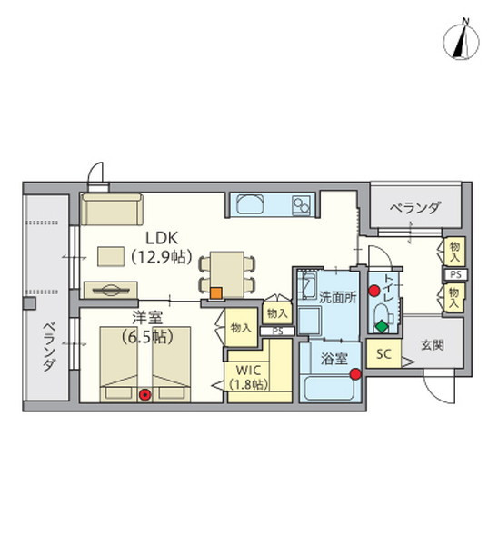 ヘーベルVillage堀ノ内