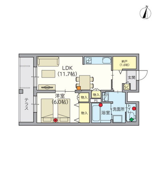 ヘーベルVillage堀ノ内