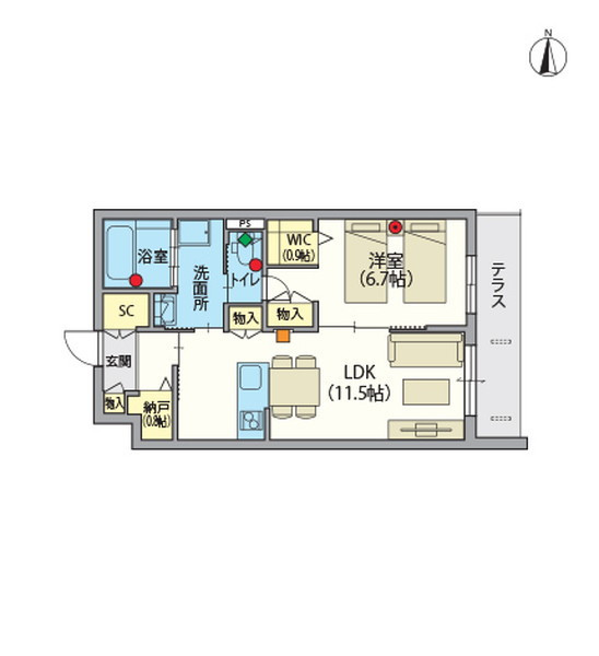 ヘーベルVillage万願寺 Grand View万願寺