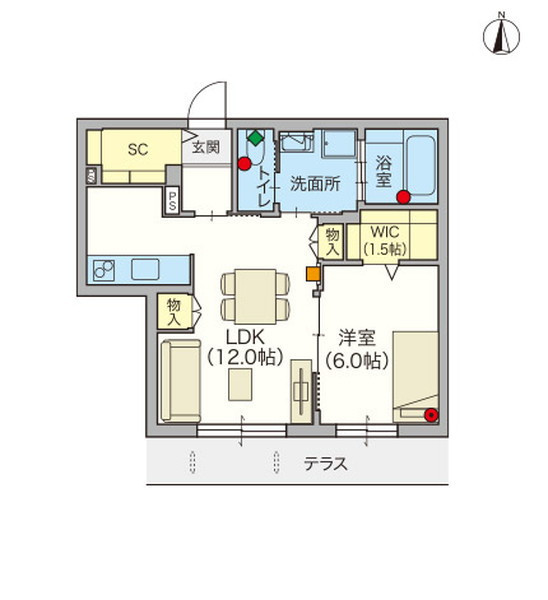 ヘーベルVillage大師公園 Village Daishi Hills 四番館